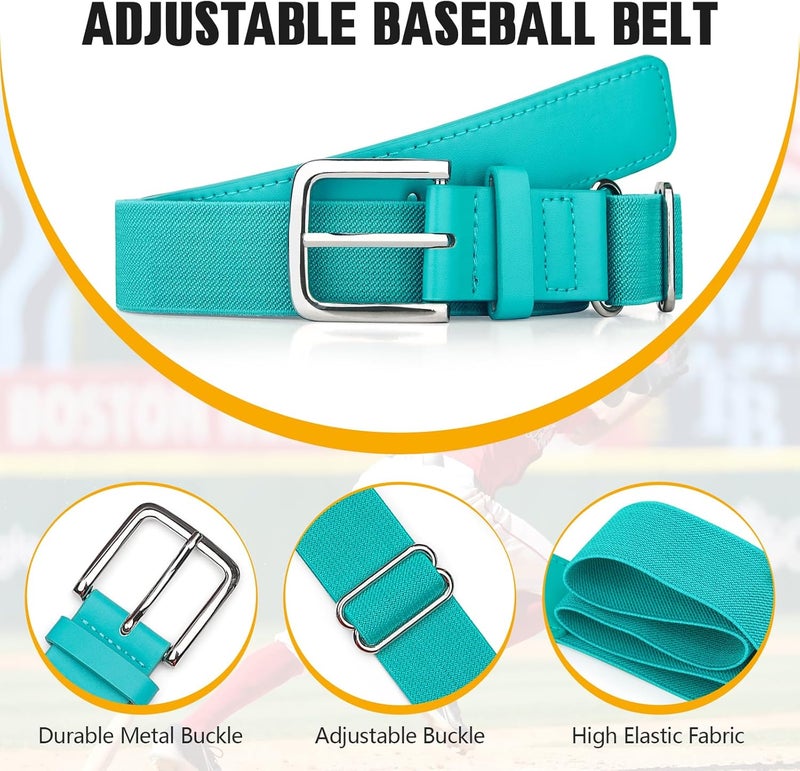 UnFader Elastic Baseball Softball Belt for Youth Boys Girl, Size Adjustable Stretch Belt - Image 4